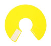 Hohopeti Collar de Recuperación para Anti- Cono Protector para Cuello Accesorio Cómodo Cuero Microfibra Diseño Amarillo XS para Agapornis y Mascotas