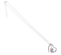 Hohopeti Collar de Unicornio con Colgante Doble y Cristales para Mujer Joyería Delicada para Fiesta San Valentín y Boda