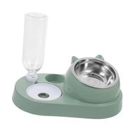 Hohopeti Comedero y Bebedero Automático para Mascotas De Gran Capacidad Diseño Versátil para Gatos y Perros Material Resistente y Seguro Agua Siempre para Uso Hogar y Tiendas De Mascotas