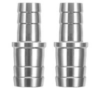 Hohopeti Conector Reductor para Acuario 12mm a 16mm, Adaptador de Tubería de Agua para Peceras, Accesorio para Bombas y Filtros de Agua, 2 Piezas para Circulación y Filtración