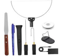 Hohopeti Cortador Espuma Eléctrico Inalámbrico Herramienta Caliente para Manualidades para Cortar Tallar y Forma Tableros de Espuma con Pen Caliente para Uso Rápido y Preciso