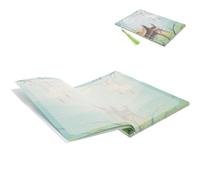 Hohopeti Cuaderno Chino con Patrón Paisajístico Bloc de Notas Lineado para Journaling y Planificación Libreta de Caligrafía Clásica para Diario y Tareas