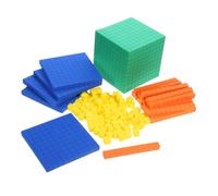 Hohopeti Cubos Matemáticos Eva Duraderos Modelos De Bloques De Cálculo para Niño Niña Material Didáctico Interactivo para Aprendizaje De Matemáticas Primaria Apoyo Educativo Casa