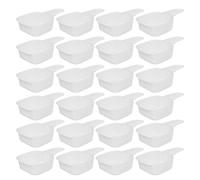Hohopeti Cuchara medidora para detergente líquido 30 piezas 40 ml plástico compacta para lavadora en casa