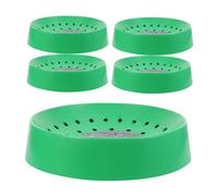 Hohopeti Cuenco De Cría De Cuenco De Nido De Simple para Palomas 5 Piezas Cuencos De Nido De Plástico Alfombrilla Extraíble