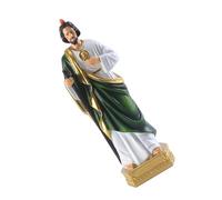 Hohopeti de la Estatua de Jesus Sagrado de pie Figurilla Estatua de la Escena de la Natividad pequeño decoración de Interiores religiosos Resina