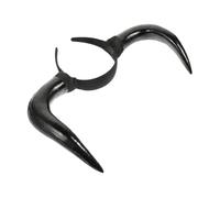 Hohopeti Diadema de Cuernos de Buey Realistas para Halloween Accesorio de Cosplay y Fiesta Tocado y Cómodo para y