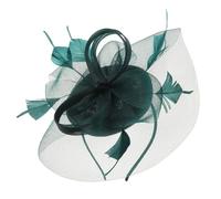 Hohopeti Diadema para Mujer Diseño de Malla y Flores, Sombrero Clip para Eventos Sociales y Ceremonias