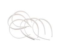 Hohopeti Diademas de Plástico 50 Unidades, Accesorios Cabello Diy, Aro Liso Elasticidad Media, Talla Única para Mujeres y Niñas, Banda Cabello Versátil y Cómoda para Uso Diario