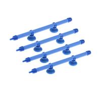 Hohopeti Difusor De para Acuario 4 Unidades Cilindro De Burbujas Burbujeador De para Acuario Barra De Piedra Difusora De Aire Abs Azul