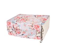 Hohopeti Estuche para Lápices De Ranuras Multicapa Asa para Guardar Obras De Arte para Papelería y Dibujo