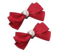 Hohopeti Flor de Zapato de Lazo para Mujer Adornos de Tacón Lazo para Fiesta Espectáculo y Escenario Accesorios de Vestir para Zapatos