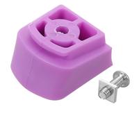 Hohopeti Freno de Seguridad para Patines Infantiles Morado Bloque de Patín Ajustable y Diseño Amortiguador, Recomendado para Jóvenes en Prácticas de Patinaje en Línea