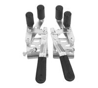 Hohopeti Frenos de Sillas de Ruedas 2 Piezas Freno de Mano Metálico Montaje Lateral Repuestos para Sillas de Ruedas Tornillo Lateral Instalación Rápida y Fiable