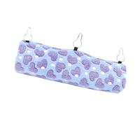 Hohopeti Hamaca Túnel Colgante para Ardillas y Hámsteres Suave y Cálida Nido de Peluche para Mascotas Pequeñas Accesorio Seguro y Duradero para Jaulas