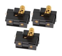 Hohopeti Interruptor de Encendido para Cortadora de Pelo, 3 Piezas Tornillos y Láminas de Soldadura, Accesorio de Recambio para Motor, Compatible Herramientas de Peluquería y Uso