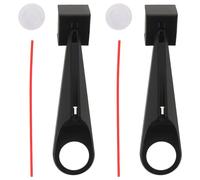 Hohopeti Juego de 2 Cepillos Limpiadores para Cadena de Motocicleta y Bicicleta Kit de Limpieza Antisalpicaduras Aplicador de Herramienta para Mantenimiento y Protección de Cadenas