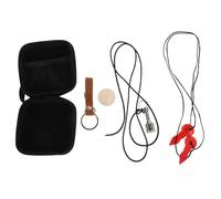 Hohopeti Juego de Bochas Oficial con Cuerda de Medición Precisa, Pallino de Madera Natural, Herramienta Magnética para Recoger Bolas y Estuche Rígido de Transporte para Juego Familiar