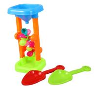 Hohopeti Juguete de Arena y Agua para Pequeño con Reloj de Arena y Molino de Agua para Playa y Piscina Material Seguro y Resistente Veraniego para Niña Color Aleatorio