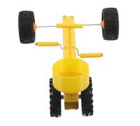 Hohopeti Juguete de Entrenamiento para Pericos Bicicleta Educativa para Loros Pequeños Rompecabezas de Inteligencia para Cockatiels y Aves Accesorio para Enriquecimiento Cognitivo