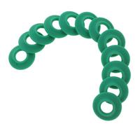 Hohopeti Juntas de Silicona para Botellas Abatibles 12 Unidades, Sellado Hermético Antirrobo, Recambio para Tapas de Botellas de Cerveza y Bebidas, Tapa Verde para Evitar Fugas Hogar