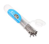 Hohopeti Kit De 100 Agujas Para La Recolección De Mariposas Alfileres De Montaje Kit De Suministros Para La Fijación De Insectos Alfileres De Acero Para Fijar Especímenes De