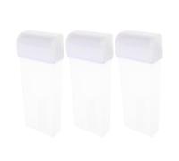 Hohopeti Kit de 3 Botellas Aplicadoras de Cera Depilatoria de Plástico Abs para Viaje y Uso Fácil, Dispensadores Portátiles para Almacenar Cera en Diferentes Zonas del Cuerpo