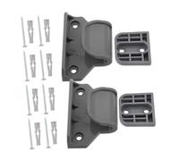 Hohopeti Kit de Fijación para Puerta Retráctil de Seguridad Extensiones para Puerta de Niña y Accesorios de Montaje para Barreras Plegables de Interior Protección Segura para Escaleras