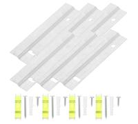 Hohopeti Kit de Herrajes Z Tipo Pequeño para Colgar Espejos y Cuadros, 3 Juegos Cornamusa Francesa Resistente, Tacos Franceses Incluidos, Adecuado para Baño, Oficina y Decoración Mural