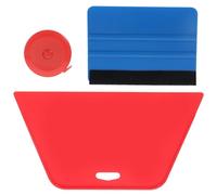 Hohopeti Kit de Herramientas para Papel Tapiz 9 Piezas, Alisador y Raspador para Pegar y Despegar, Escobilla de Goma, Cuchillo Artesanal Mango Antideslizante, Apto para Vinilo