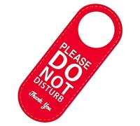 Hohopeti Letrero De Puerta De Hotel De Doble Cara Señal De Privacidad No Molestar y Por Favor Para y Reuniones De Resistente De Instalar Para y Clínicas