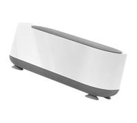 Hohopeti Limpiador de Joyas Multifuncional Portátil de Alta Frecuencia Máquina de Limpieza Ultrasónica Pequeña de Material PP para Gafas Relojes y Anillos Herramienta Doméstica Compacta