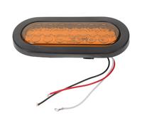 Hohopeti Luz Estroboscópica LED para Camión 12v Amarilla, Luz Intermitente de Advertencia y Freno Trasero para Parachoques, Compatible Vehículos Comerciales y Emergencia