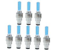 Hohopeti Luz para Bicicleta de Carretera Azul 8 Piezas para Radios de Rueda Luces para Neumáticos Que Se Encienden al Girar Adecuado para Ciclismo Nocturno y Seguridad Vial