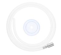 Hohopeti Manguera de Silicona Flexible 14 M con Contrapeso de Acero Inoxidable 304 para Dispensador de Agua Eléctrica Tubo con Tapa Azul para Garrafas y Accesorios de Bomba Repuesto