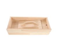 Hohopeti Máquina Manual para Fabricar Lana de Moxa Herramienta Pequeña para Moler Hojas Secas Rodillo de Moxibustión para Polvo Fino Suministros de Moxibustión Caseros