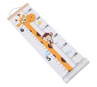 Hohopeti Medidor de Altura Infantil Adhesivo con Diseño de Amarilla Decoración de Pared para Guardería y Sala de de Instalar y Reposicionar Seguro para Seguimiento del Crecimiento