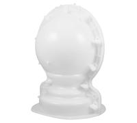 Hohopeti Molde de Bola Hueco para Hormigón de Columna Romana Molde de Esfera Decorativa de 20 Cm para Adorno Exterior de Balaustrada Adecuado para Bricolaje y Decoración de Jardín