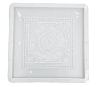 Hohopeti Molde de Plástico para Hacer Ladrillos de Cemento Tanglian 5, Molde para Pavimento de Jardín 40x40x3.5 Cm, Resistente y Antideslizante, Adecuado para Pavimentos Exteriores