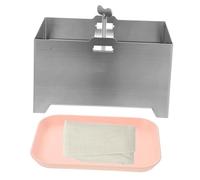 Hohopeti Molde Prensa Tofu de Acero Inoxidable Molde Práctico y Compacto para Hacer Queso y Tofu Casero Herramienta Manual para Cuajado de y Frijoles