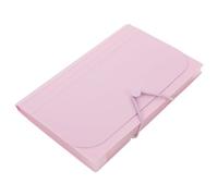 Hohopeti Nail Plate Storage Album Organizer Foldable Transparent Nail Art Plates Holder With Dustproof Scratch-resistant Cover For Manicure Tools