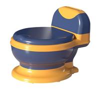 Hohopeti Orinal Portátil para Entrenamiento Asiento Estable y para Niñas con Diseño Realista y Bandeja Extraíble para Uso Casa y Viajes