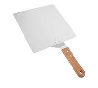 Hohopeti Pala para Pizza de Acero Inoxidable Mango Antideslizante Desmontable Utensilio de Cocina para Hornear y Transferir Pizzas Adecuado para Hogar y Pizzerías
