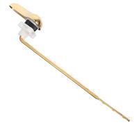 Hohopeti Palanca de Descarga de Inodoro de Latón y Aleación de Zinc, Manija para Tanque de Baño en Color Dorado, Repuesto Resistente para Uso Doméstico y Hotelero