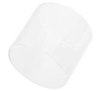 Hohopeti Pantalla de Vidrio para Farol de Gas Diseño Simple y Estructura Resistente para Uso en Exteriores y Actividades al Aire Libre