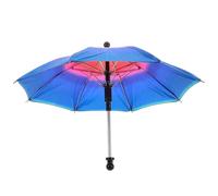 Hohopeti Paraguas Mágico Arcoíris Pequeño para Magos Accesorio Divertido de Ilusionismo para Escenarios y Fiestas Herramienta Versátil para Actuaciones y Trucos de Prestidigitación