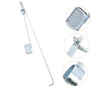 Hohopeti Pedal para Cubo de Basura Exterior de Hierro Resistente la Corrosión Accesorio Modificable para Contenedores Reciclaje Mecanismo para Fácil Apertura Jardín y