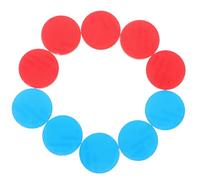 Hohopeti Pegatinas de Agua Fría y Caliente Acrílicas Adhesivas 35X35 CM 5 Pares para Hoteles y Pensiones Fácil Instalación y Uso en Grifos y Lavabos