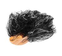 Hohopeti Peluca Calva para Hombre Viejo Peluca de Disfraz Reutilizable Cómoda y Fácil de Usar para Halloween Carnaval y Cosplay de Abuelo o Científico