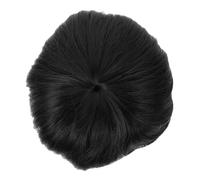 Hohopeti Peluca para Hombre Ligera y Cómoda Peluquín Corto Realista para Calvicie Parche de Cabello Masculino Natural y Transpirable Prótesis Capilar para Uso Diario